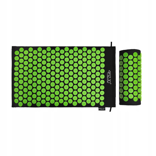 Мат для иглоукалывания  4FIZJO Classic Mat Аппликатор Кузнецова Black/Green - фото №6